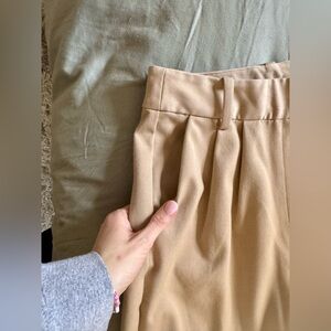 Favorite Daughter Tan A-Line Skirt